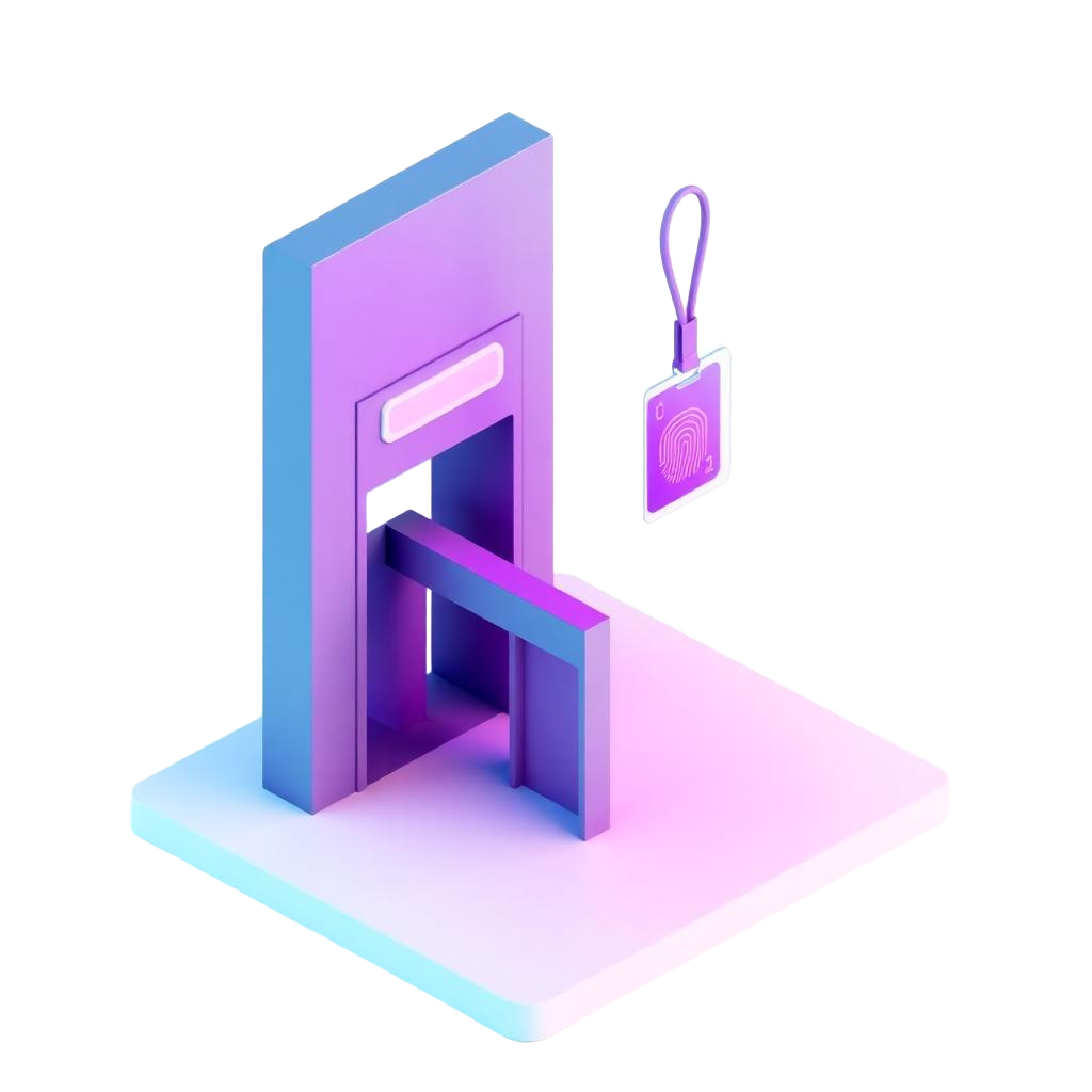 A portal for every role — isometric illustration